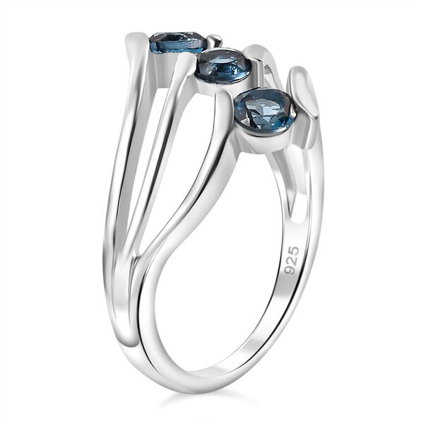 London Blautopas Ring - 0,98 ct. image number 5