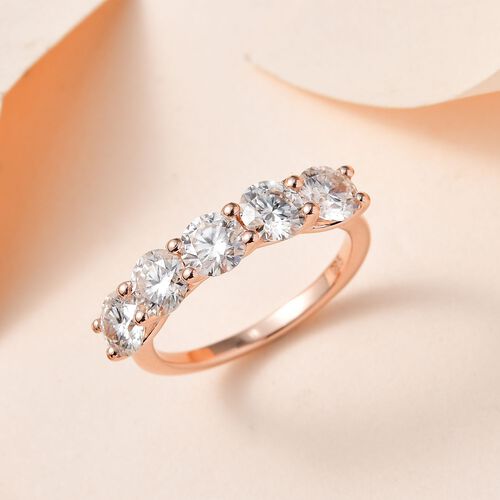 Moissanit Ring - 2 ct. image number 1