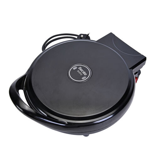 HOMESMART elektrischer Tisch-Grill/Pizzaofen, Schwarz image number 1