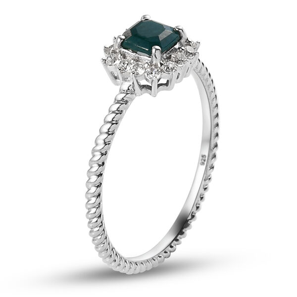 Grandidierit und Zirkon Ring - 0,50 ct. image number 3