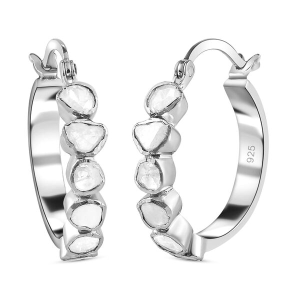 Polki Diamant Creolen - 4,17 ct.