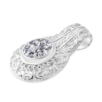 Royal Bali - D Joy Moissanit Anh&auml;nger 925 Silber ca. 2.76 ct