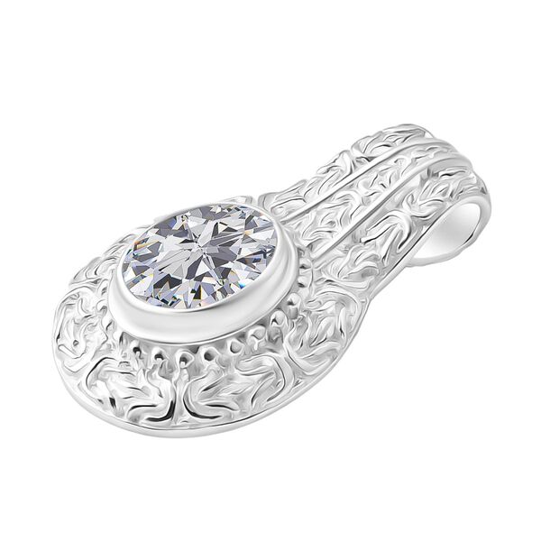 Royal Bali - D Joy Moissanit Anh&auml;nger 925 Silber ca. 2.76 ct image number 3