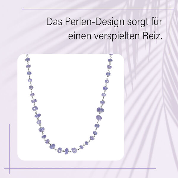 Beads of Twilight Tansanit Halskette image number 5