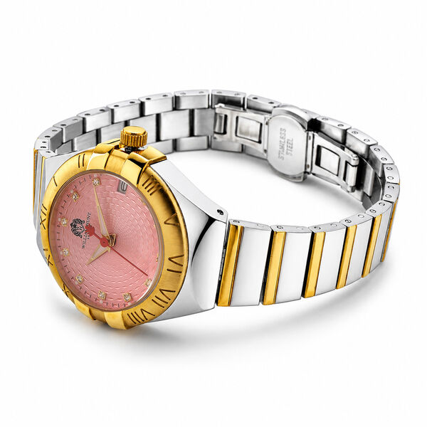 WILLIAM HUNT - Moissanit Uhren 21.5 cm Bicolor ca. 0,01 ct. image number 5