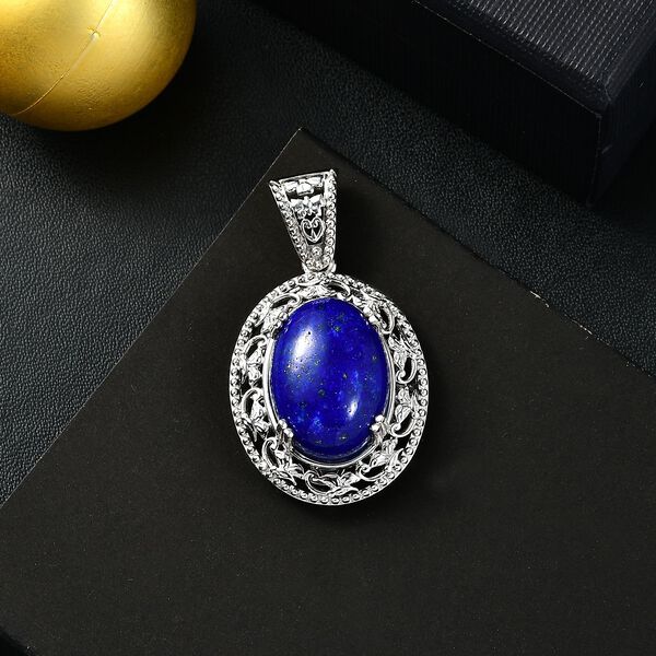 Lapislazuli Anhänger - 14,76 ct. image number 2