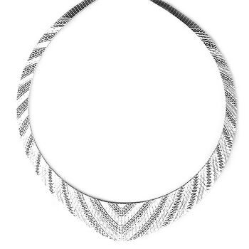 Italienisches Cleopatracollier, ca. 45 cm, 925 Silber ca. 29,92g