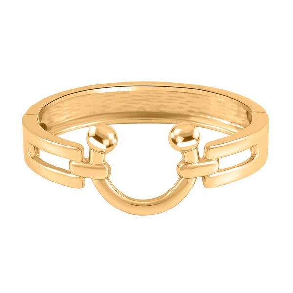 Goldfarbenes Armreif, ca. 18 cm, ca. 25,50g image number 0