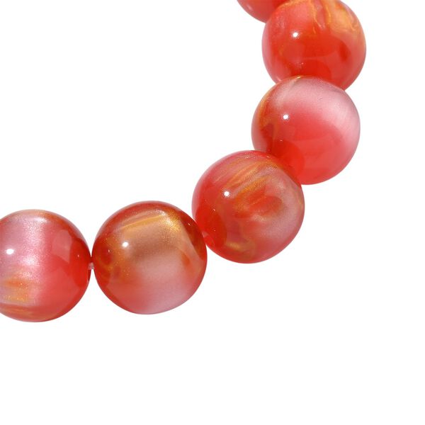 Simuliertes flexibles Kirschquarz-Armband - 180 ct. image number 3