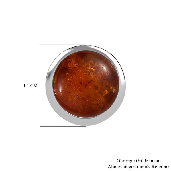 Bernstein Ohrringe 925 Silber rhodiniert ca. 1.68 ct image number 6