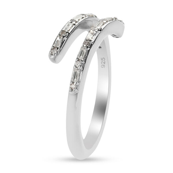 Diamant Ring 925 Silber platiniert  ca. 0,20 ct image number 5