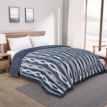 Kuschelige Winterdecke,  2,0 x 2,3 m, Grau