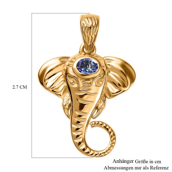 Tansanit Anhänger - 0,20 ct. image number 6