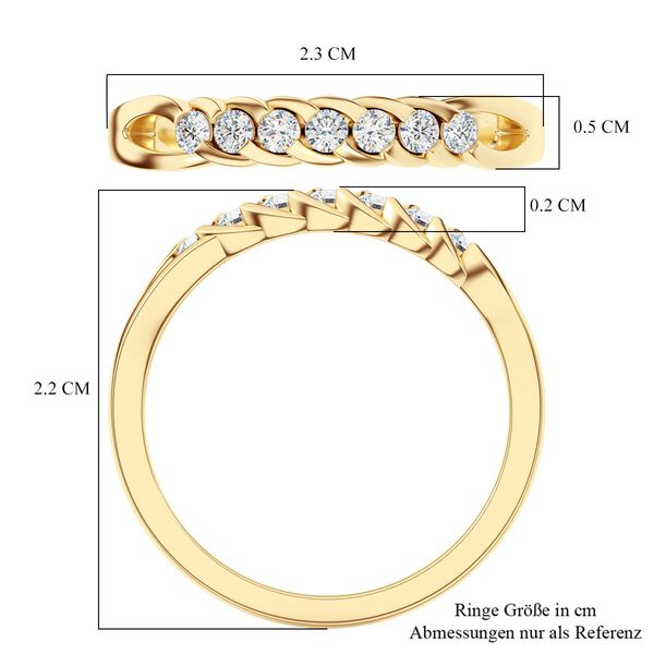 LUXURIANT SI-GH Labor Diamant Ring - 0,33 ct. image number 6