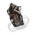Meteorit Ring 925 Silber  ca. 33,50 ct image number 3