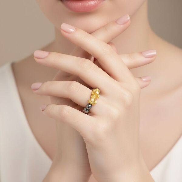 Flexibler Terahertz Ring - 10 ct. image number 2