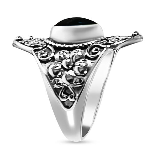 Schwarzer Stern-Diopsid Ring - 2,10 ct. image number 1