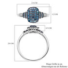 Blauer Diamant-Ring - 0,50 ct. image number 5