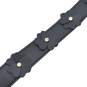 PU Handtaschen-Riemen, 100x3 cm, Schwarz