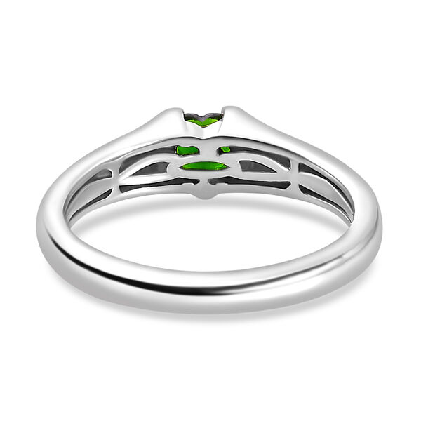 Nat&uuml;rlicher Chromdiopsid-Ring - 0,54 ct. image number 6