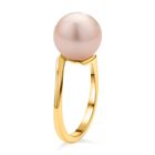 2er-Set, Rosa Edison Perlen-Ring und Anhänger - 27 ct. image number 4