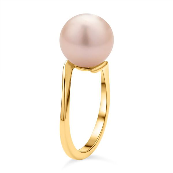 2er-Set, Rosa Edison Perlen-Ring und Anhänger - 27 ct. image number 5