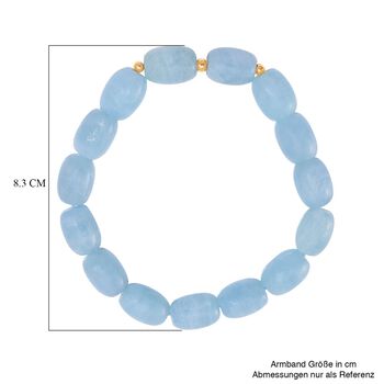 Flexibles Aquamarin Armband - 165 ct.