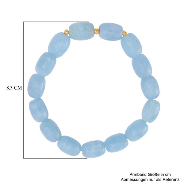Flexibles Aquamarin Armband - 165 ct. image number 4