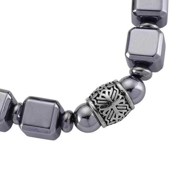 Terahertz Armband ca. 20 cm Reiner Edelstahl ca. 130,00 ct. image number 4