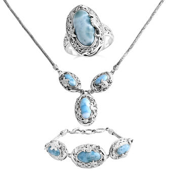 Royal Bali Kollektion-  Larimar Schmuckset