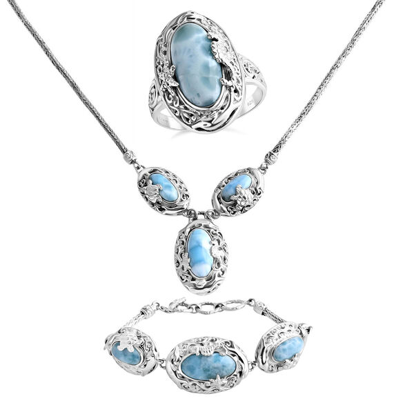 Royal Bali Kollektion-  Larimar Schmuckset
