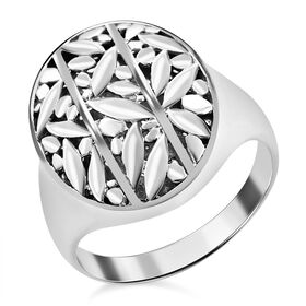 925 Silber Ring (Größe 19.00) ca. 8,48g