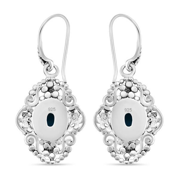 Royal Bali Kollektion- Sleeping Beauty Türkis Ohrringe - 2,28 ct. image number 4