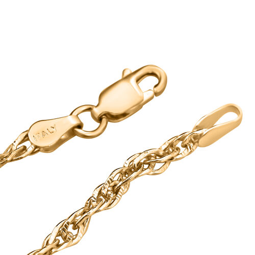 Italienisches Singapur-Armband 19 cm image number 1