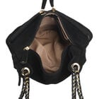 Crossbody Tasche aus 100% echtem Leder, Größe 33x3,8x25,4 cm, Schwarz image number 7