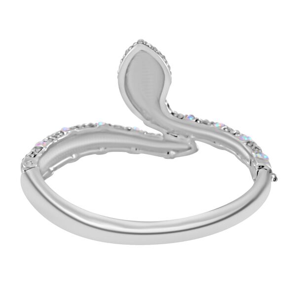 AB und wei&szlig;er Kristall-Armreif, 18 cm image number 4