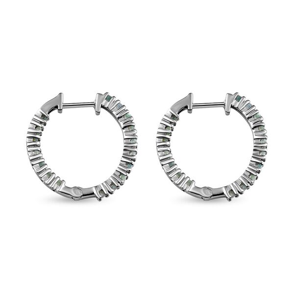 Alexandrit Creolen - 1,39 ct. image number 4