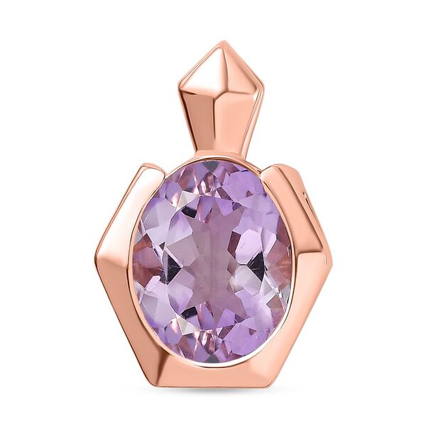 Rosa Amethyst Anh&auml;nger - 2,38 ct.