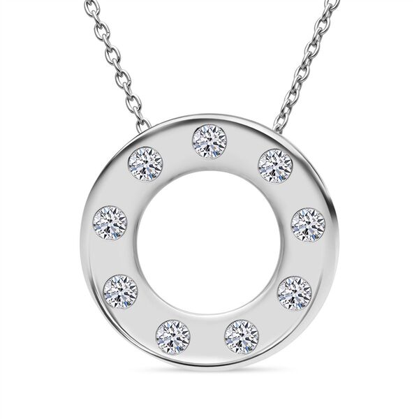 LUXURIANT DIAMOND - Lab Grown Diamant SI-GH Schmuckset 925 Silber rhodiniert ca. 0,33 ct. image number 0