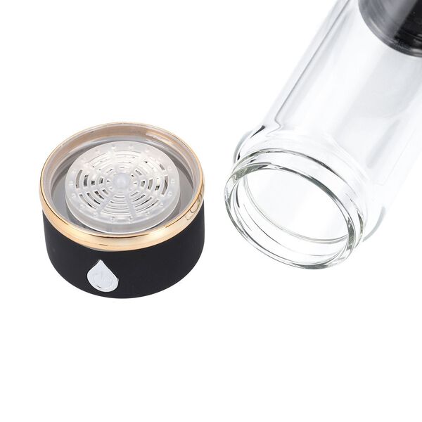 SPE Hydrogener Wasserstoff Wassergenerator 380ml, Größe 7x21 cm schwarz image number 4