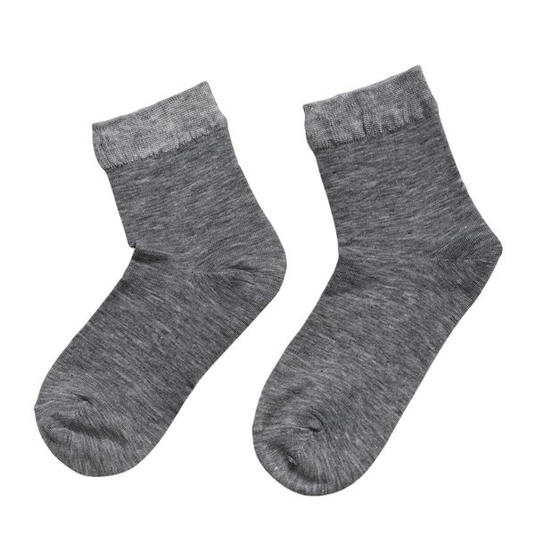 4 Paar Kn&ouml;chelsocken aus Baumwoll-Polyester, atmungsaktiv und elastisch, 23&ndash;25cm image number 5