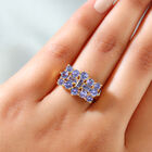 AA Tansanit Boot Ring - 2,37 ct. image number 2
