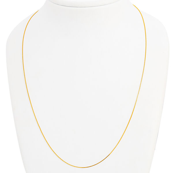 Venezianische Kette, 60 cm, 925 Silber vergoldet image number 1