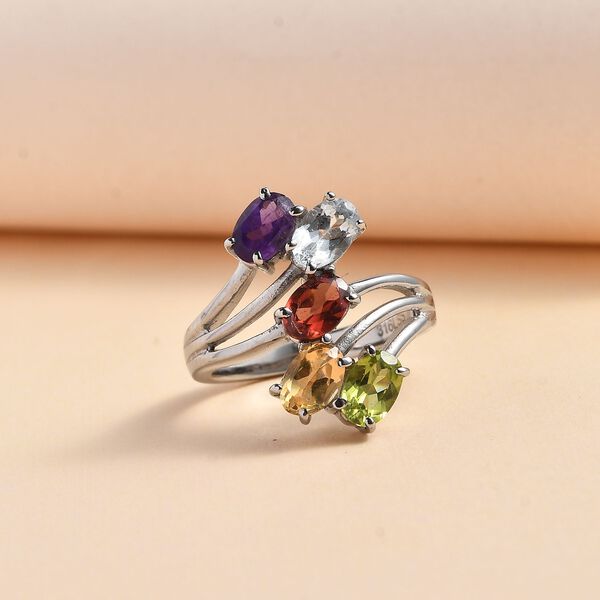 Multi-Edelstein-Ring - 2,24 ct. image number 2