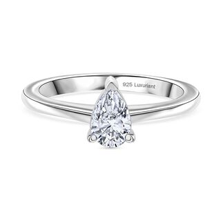 LUXURIANT DIAMOND - Lab Grown Diamant VS-EF Ring 925 Silber rhodiniert (Gr&ouml;&szlig;e 19.00) ca. 0.50 ct
