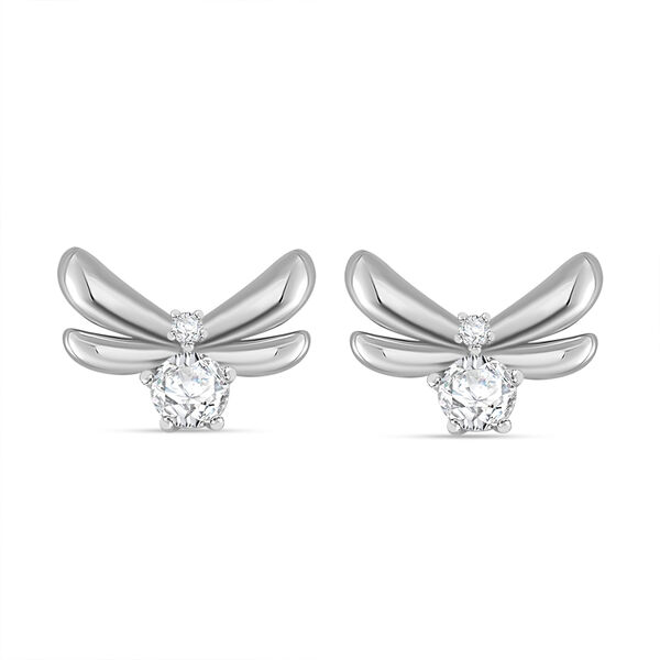 Moissanit Ohrringe - 0,86 ct.