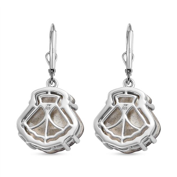 J Francis gefertigt mit SWAROVSKI- Geräucherte Topas Swarovski Kristall-Ohrringe image number 5