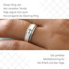 Handgearbeiteter Spinning-Kreuz-Ring image number 4