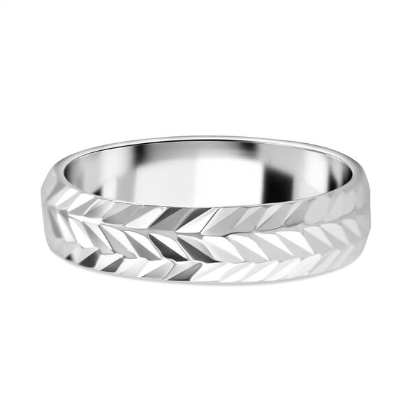 Bandring mit Diamantschliff-Muster