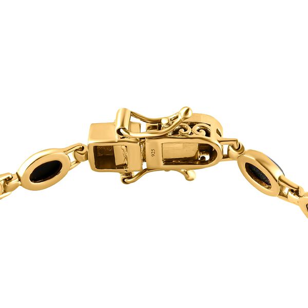 Boulder Opal Triplett Armband in Silber image number 4